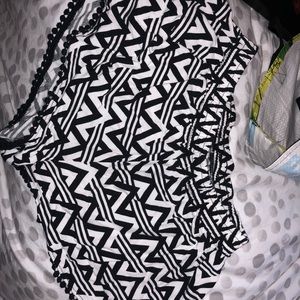 Pink soft tribal shorts